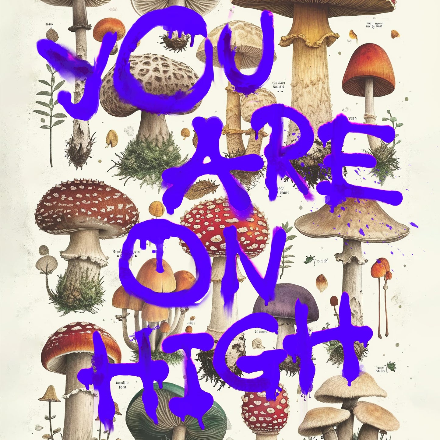 "You Are On High" fine art print
