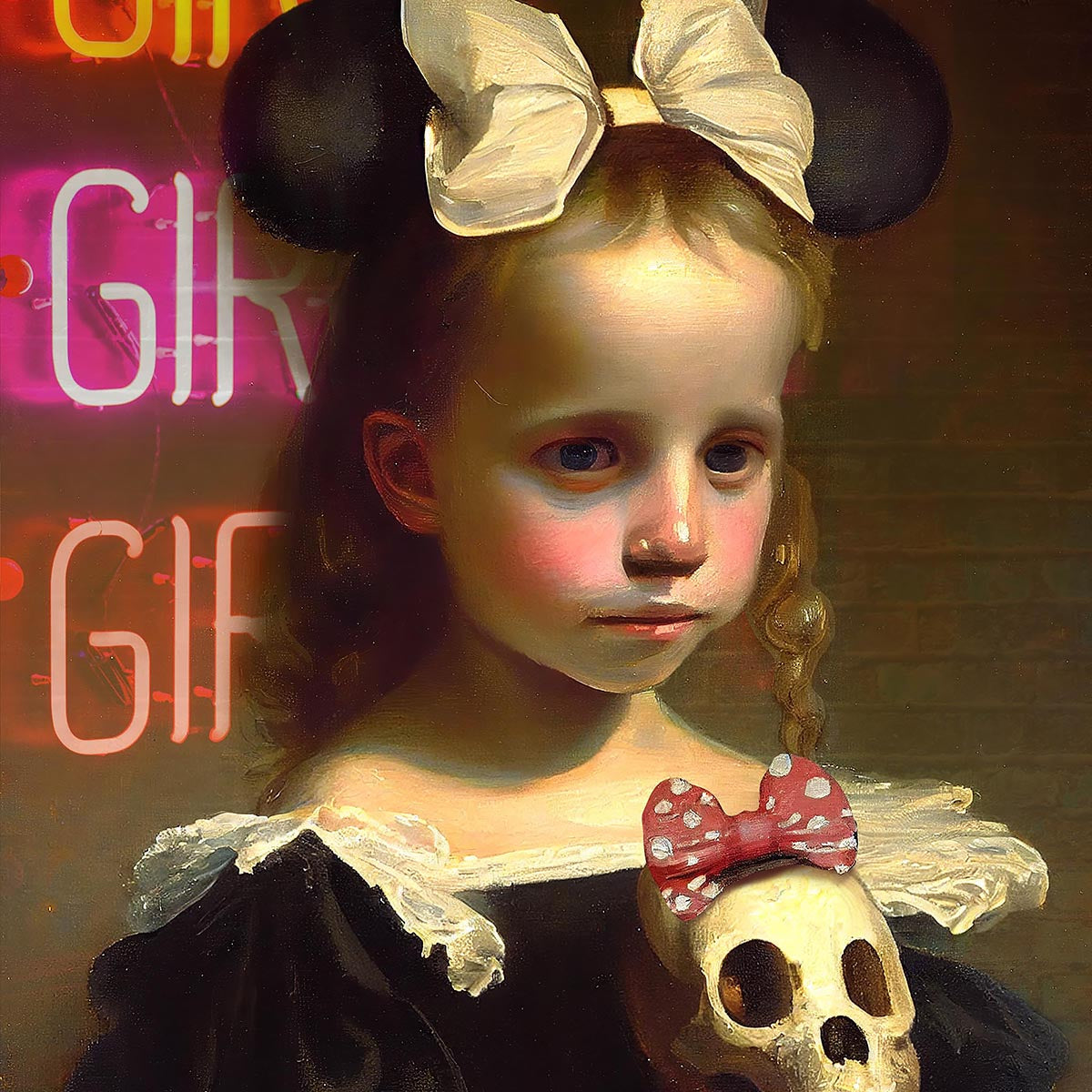 "Girls Just Want To Have Fun" canvas print