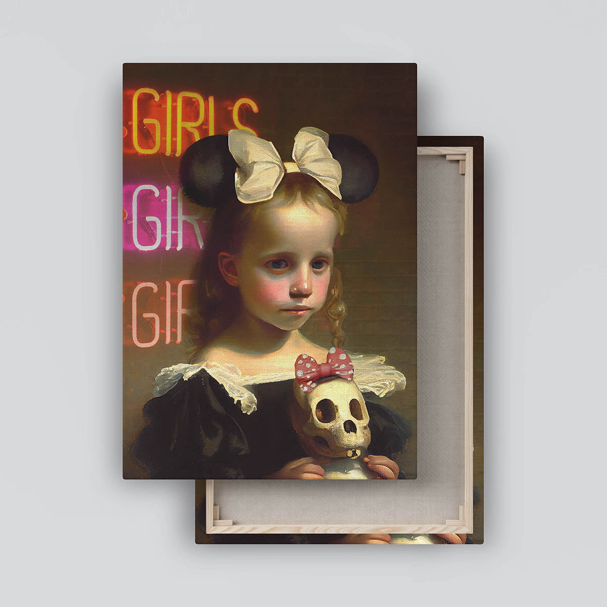 "Girls Just Want To Have Fun" canvas print