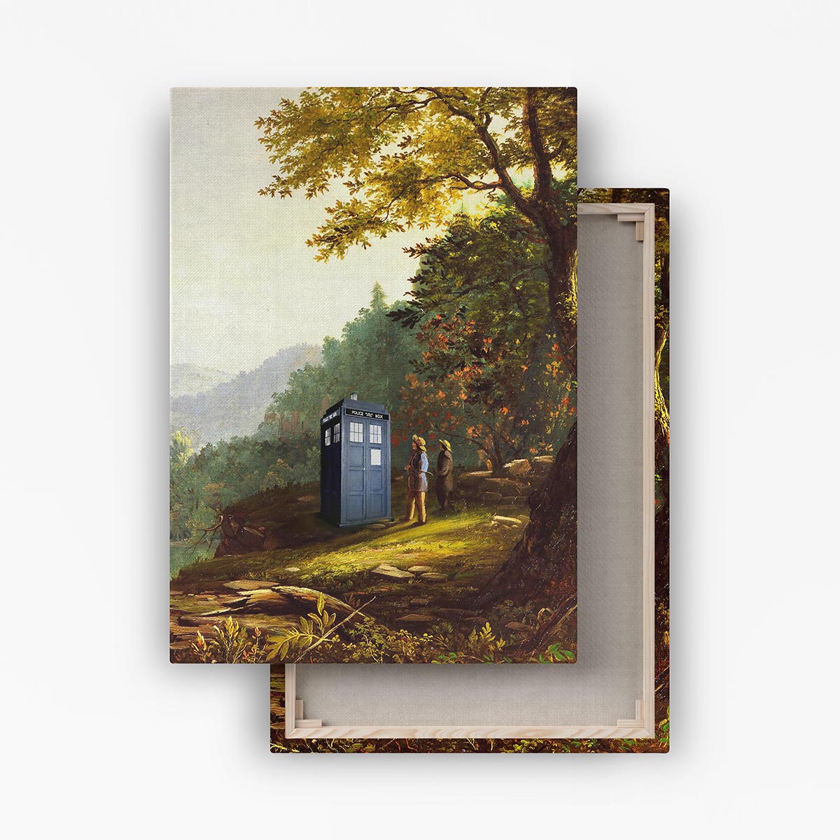 "Is Time Travel Possible" canvas print