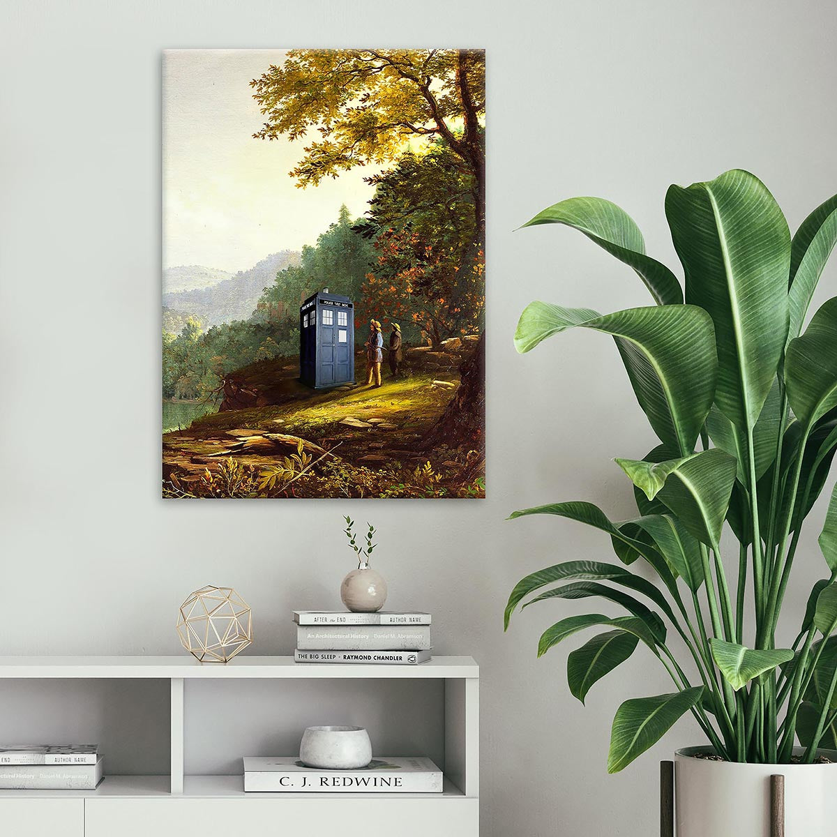 "Is Time Travel Possible" canvas print