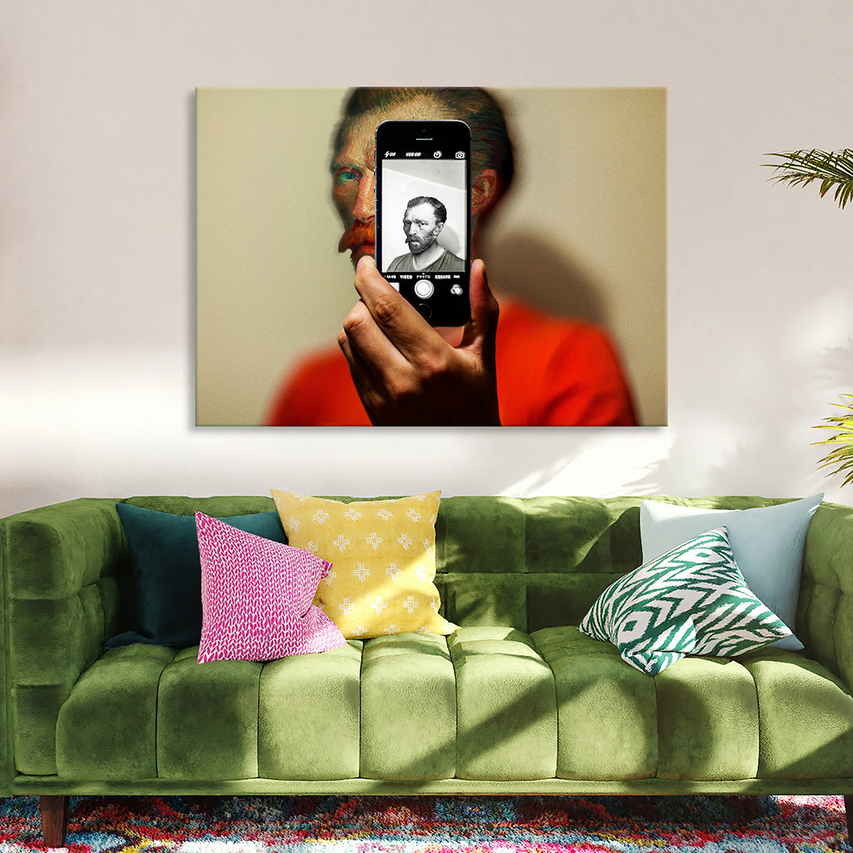 "My Selfie" canvas print