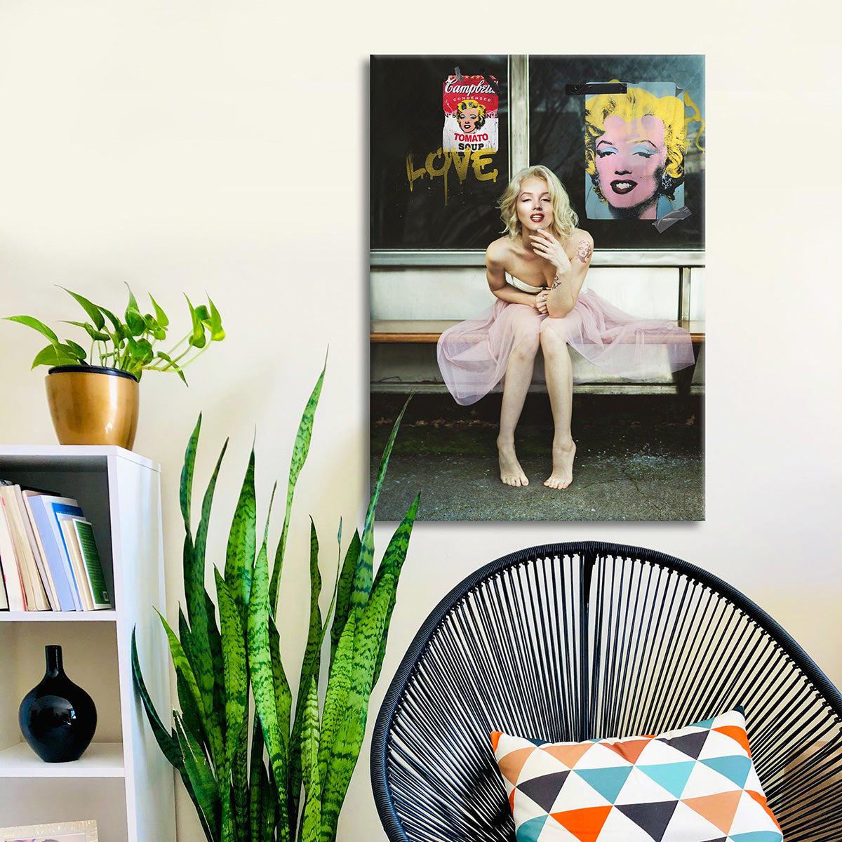 "New Marilyn" canvas print