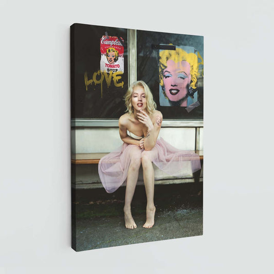 "New Marilyn" canvas print