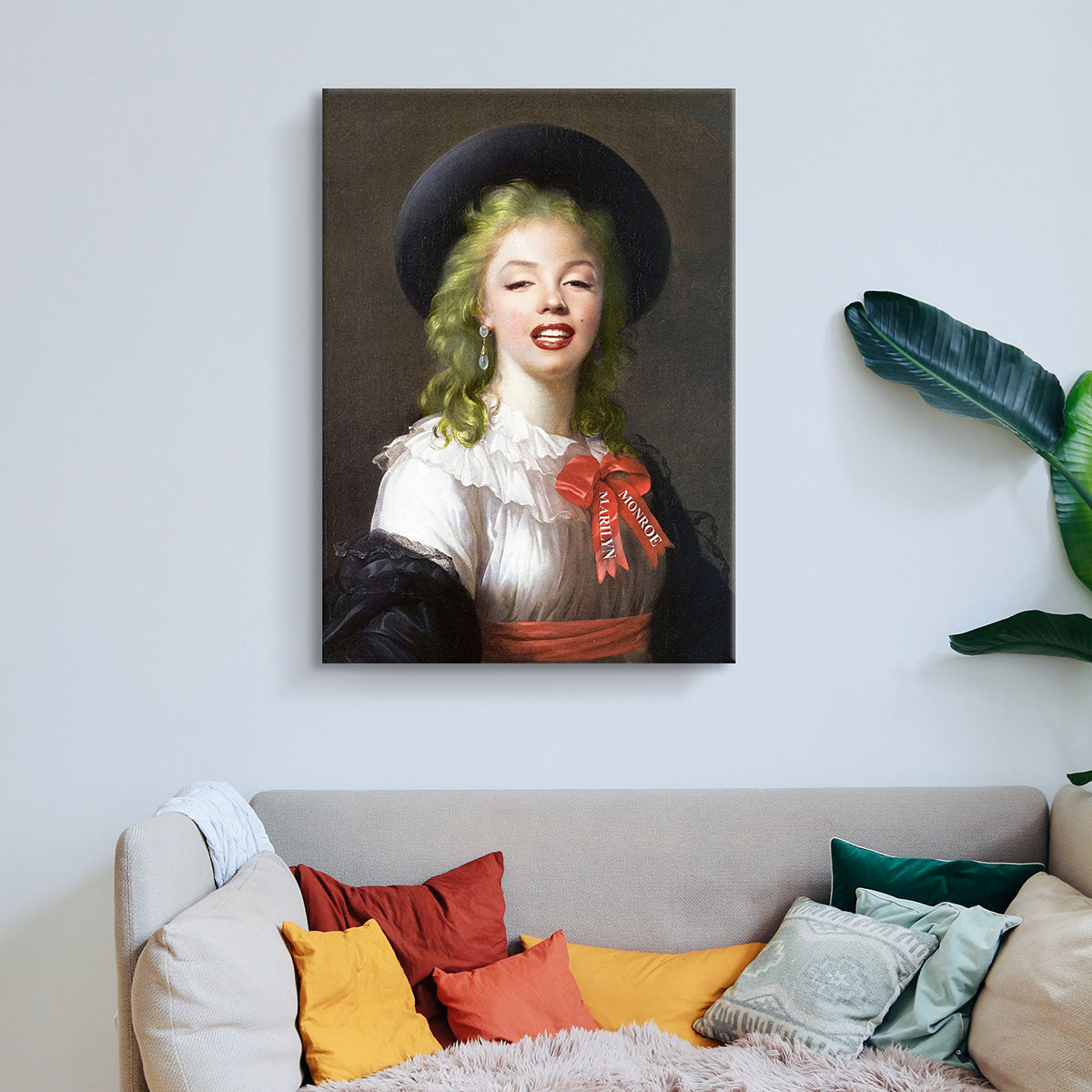 "Vintage Marilyn" canvas print