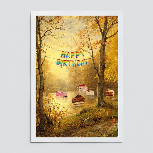 "Birthday Cakes" fine art print