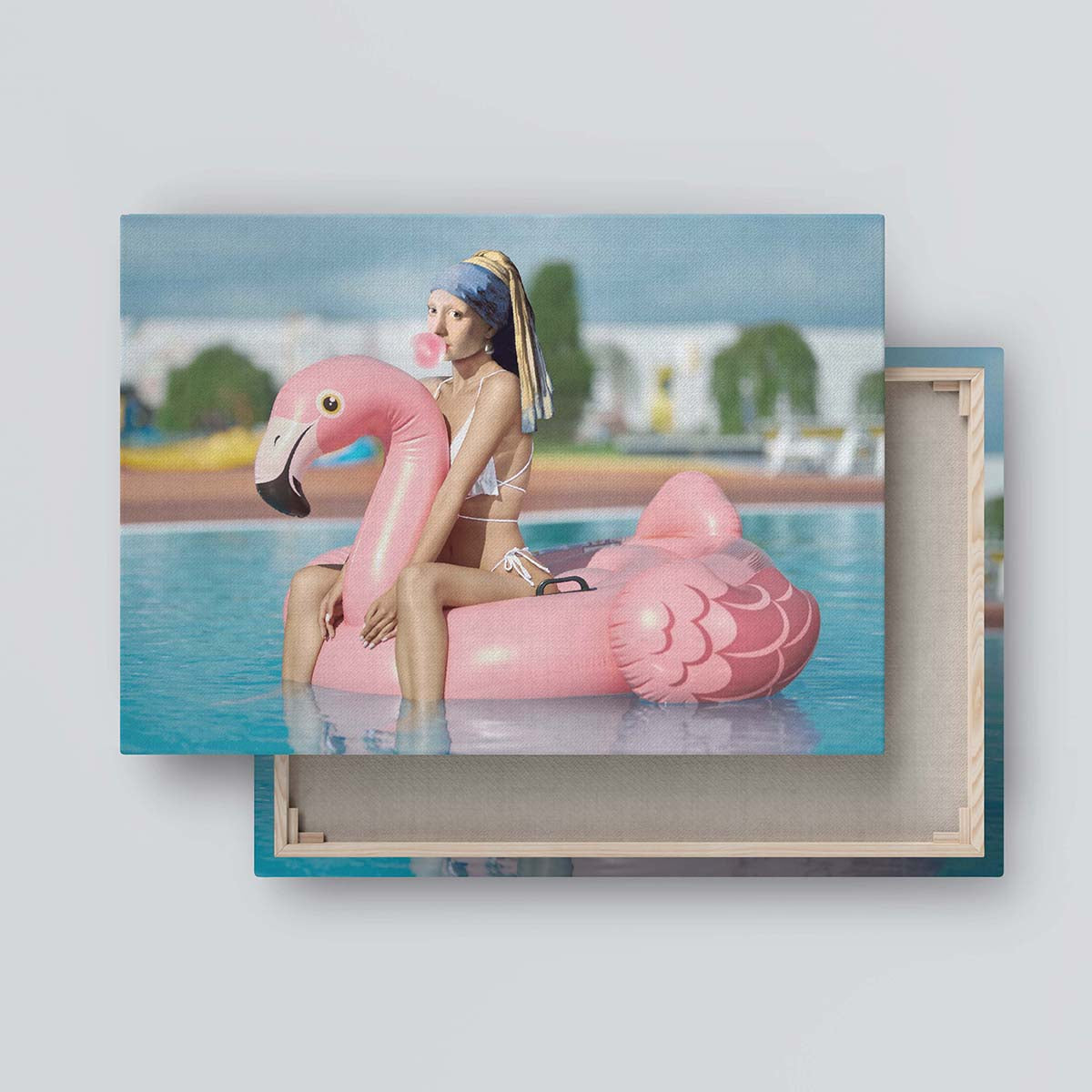 "Hot Pearl" canvas print