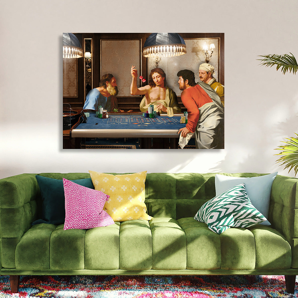 "Casino Gang" canvas print