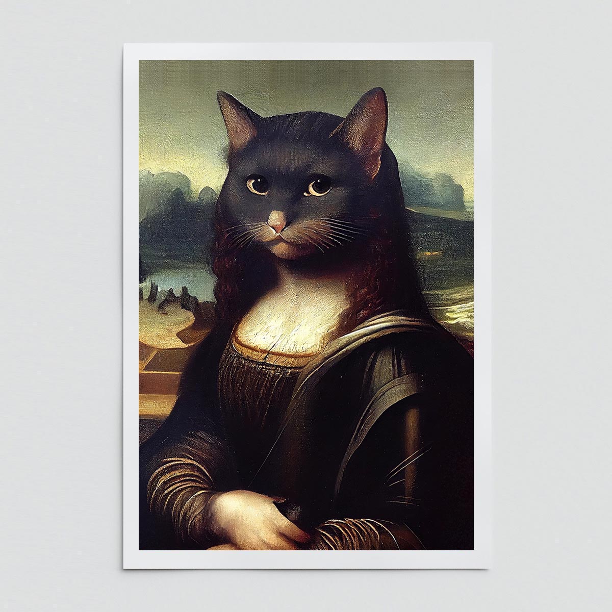 "Meowlisa" fine art print