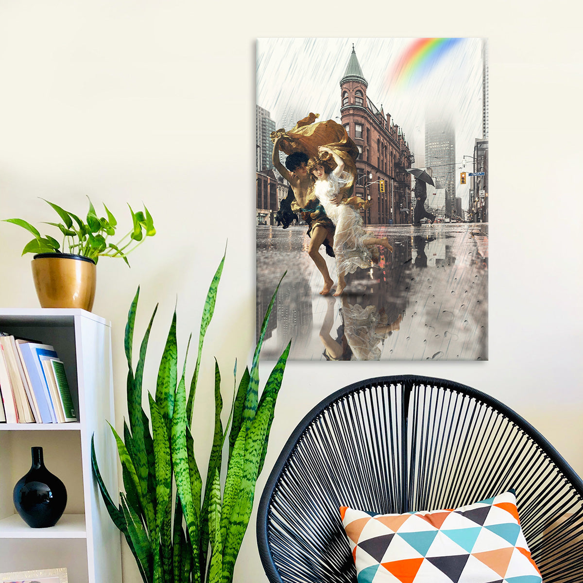 "Center Of The Storm" canvas print
