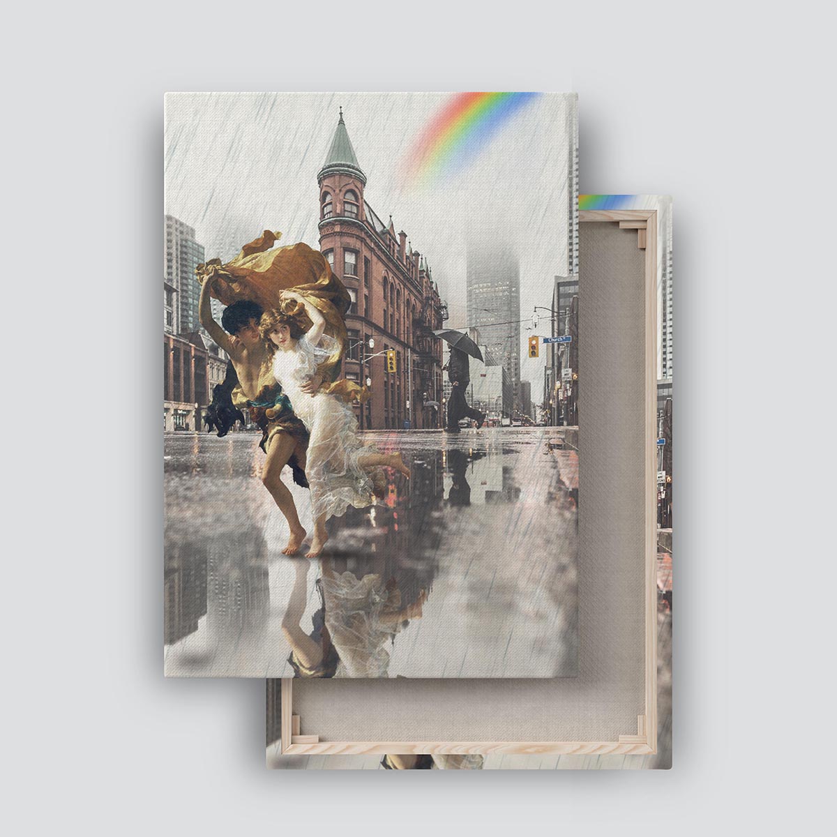 "Center Of The Storm" canvas print