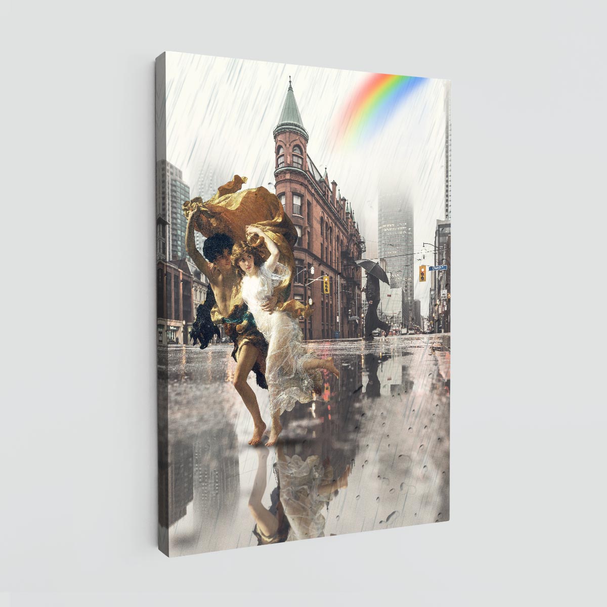 "Center Of The Storm" canvas print