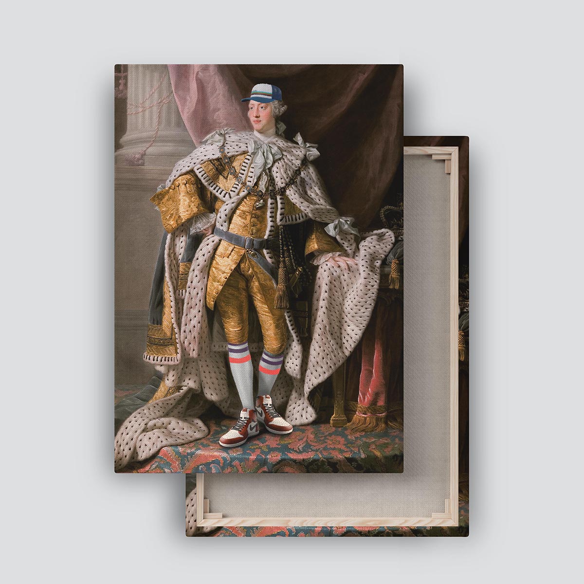"Cool King" canvas print