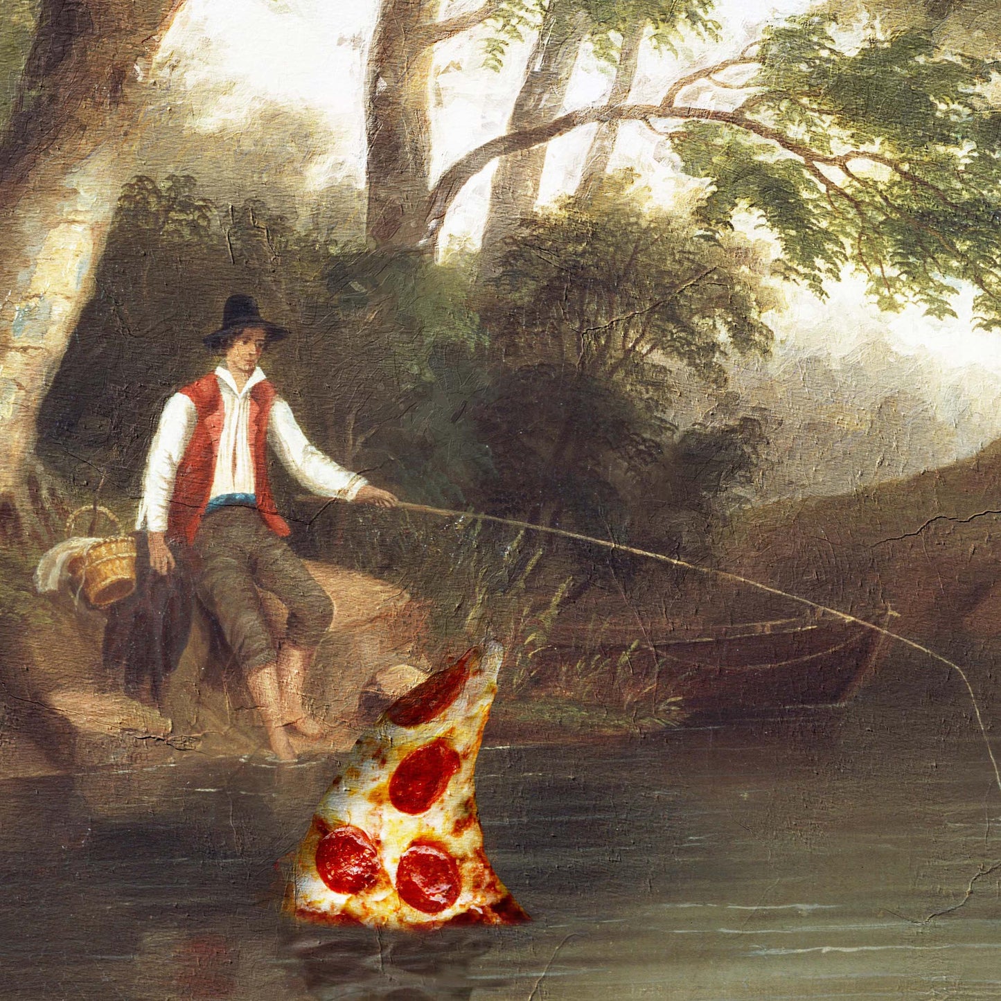 "Dangerous Fishing" fine art print