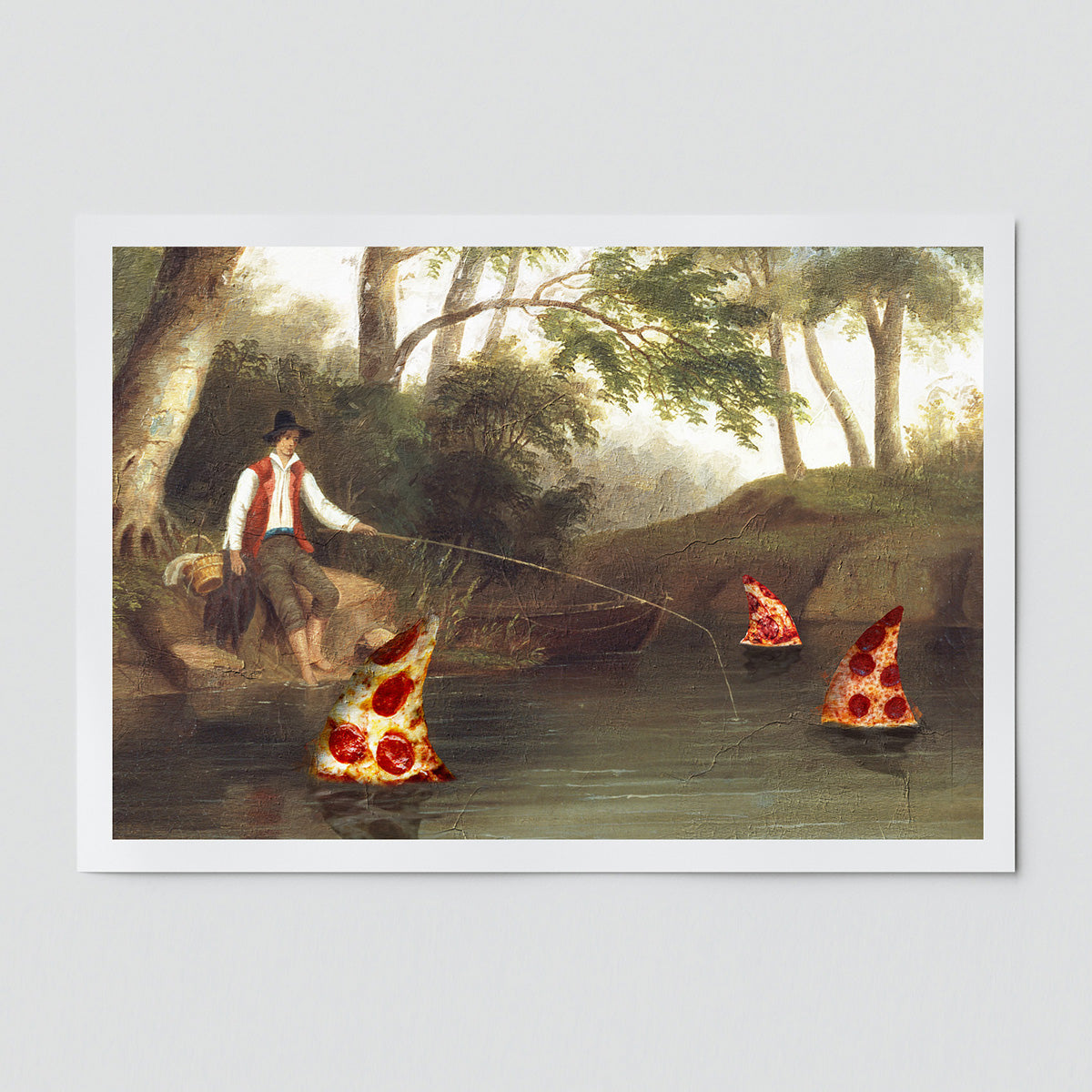 "Dangerous Fishing" fine art print