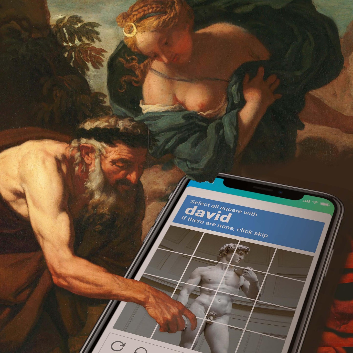 "David Captcha" fine art print