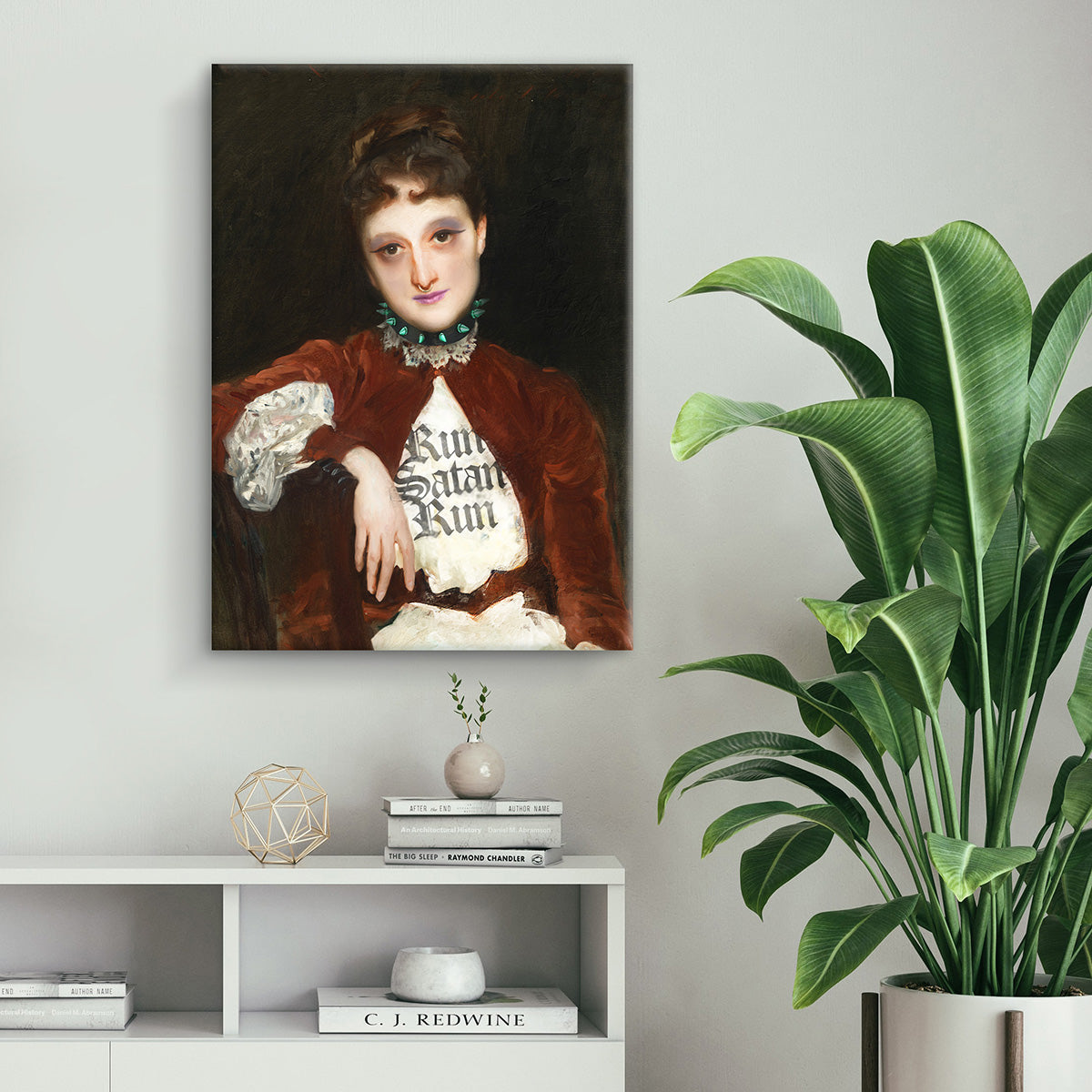 "Emo Diva" canvas print