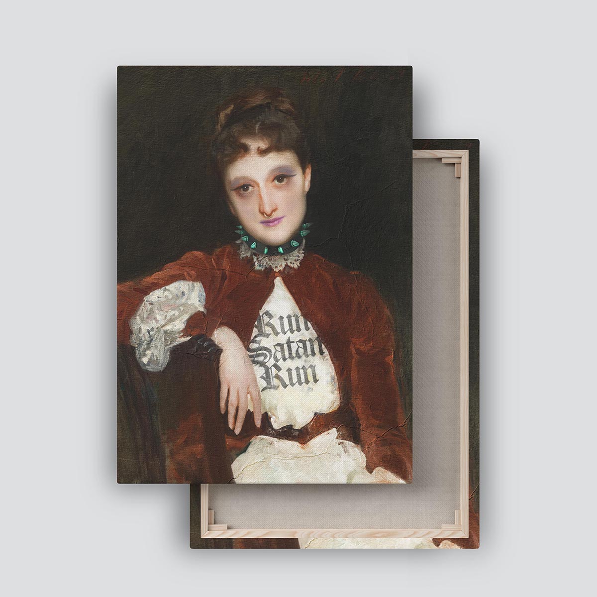 "Emo Diva" canvas print