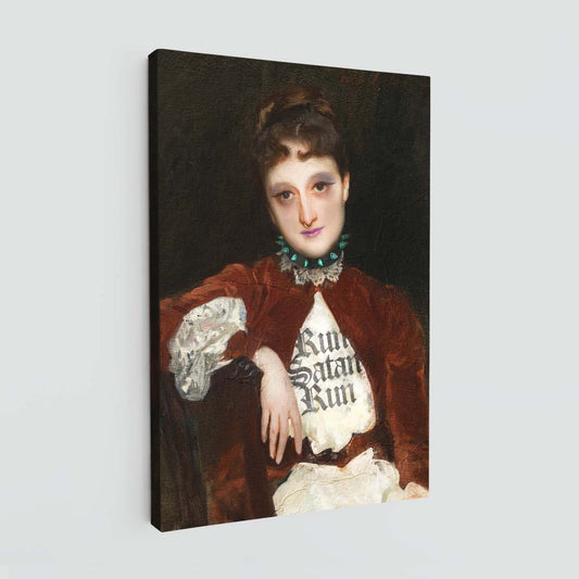 "Emo Diva" canvas print