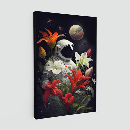 "Faraway Botanic Space #1" canvas print