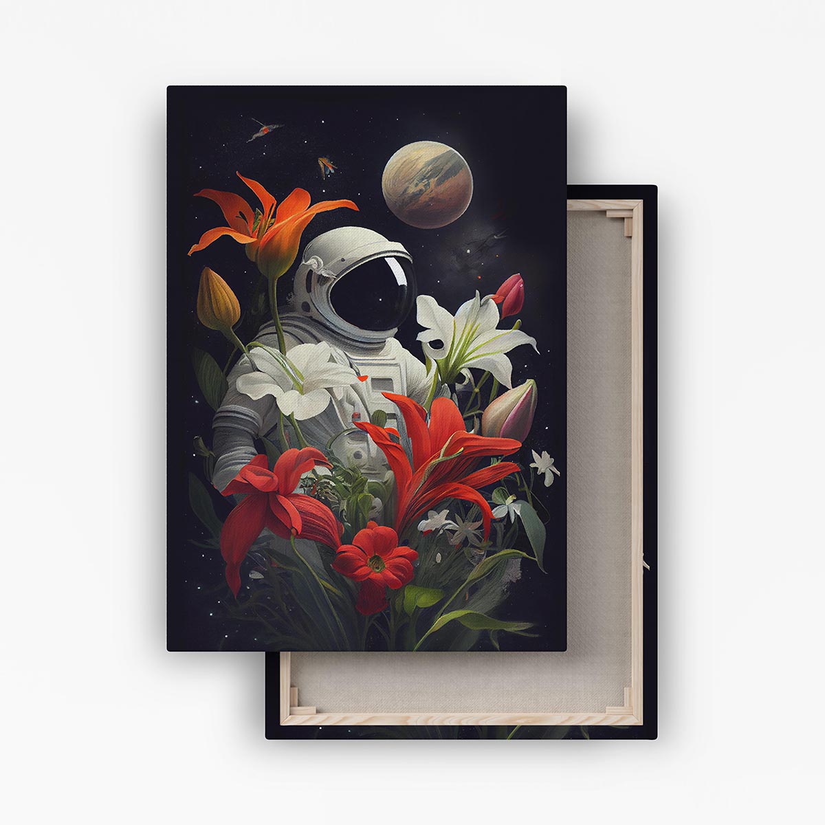 "Faraway Botanic Space #1" canvas print