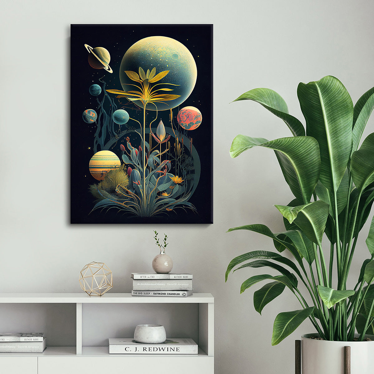 "Faraway Botanic Space #4" canvas print