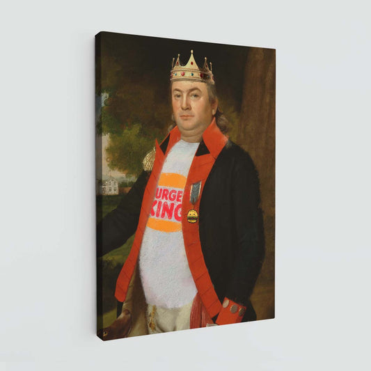 "Fast Food King" canvas print