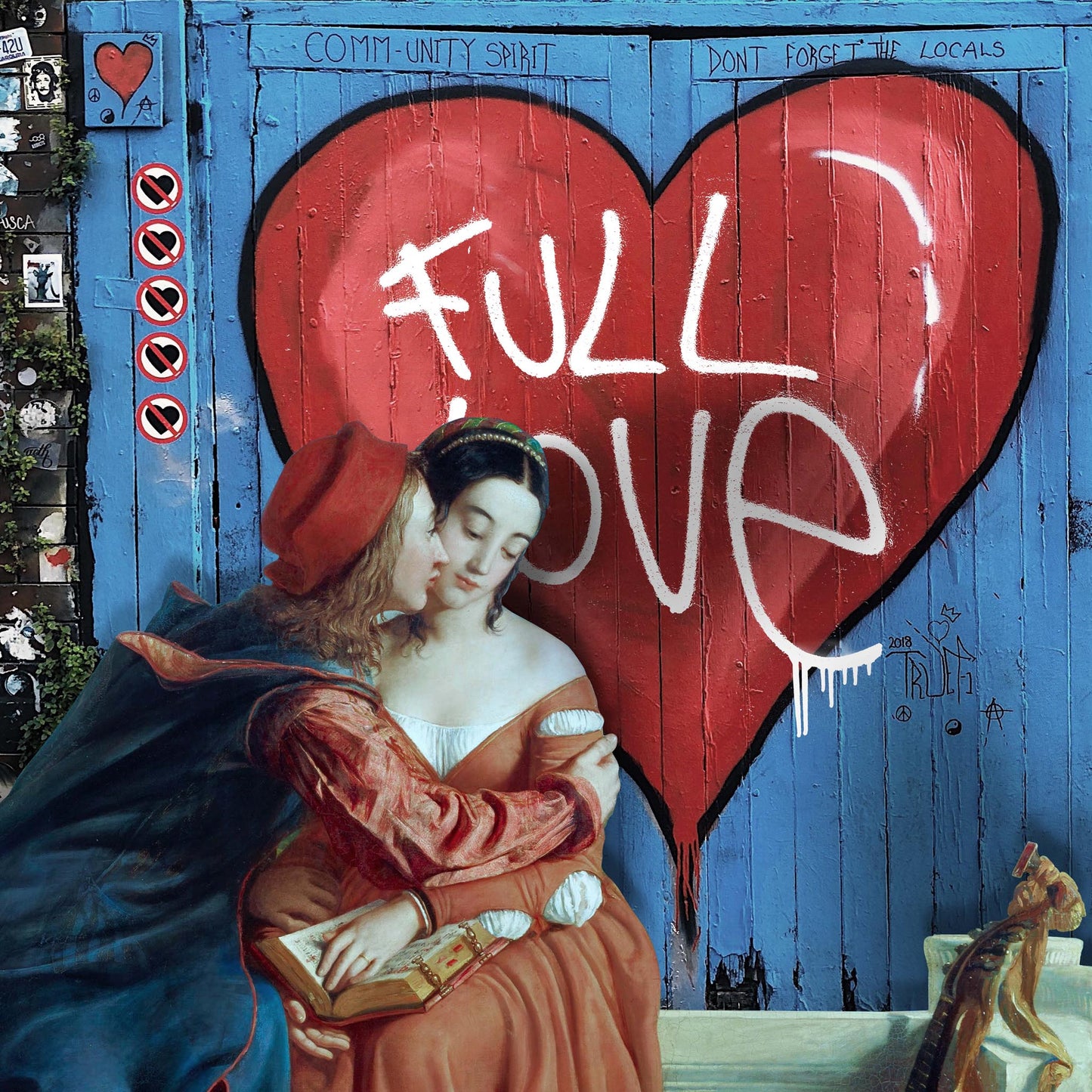 "Full Love" canvas print
