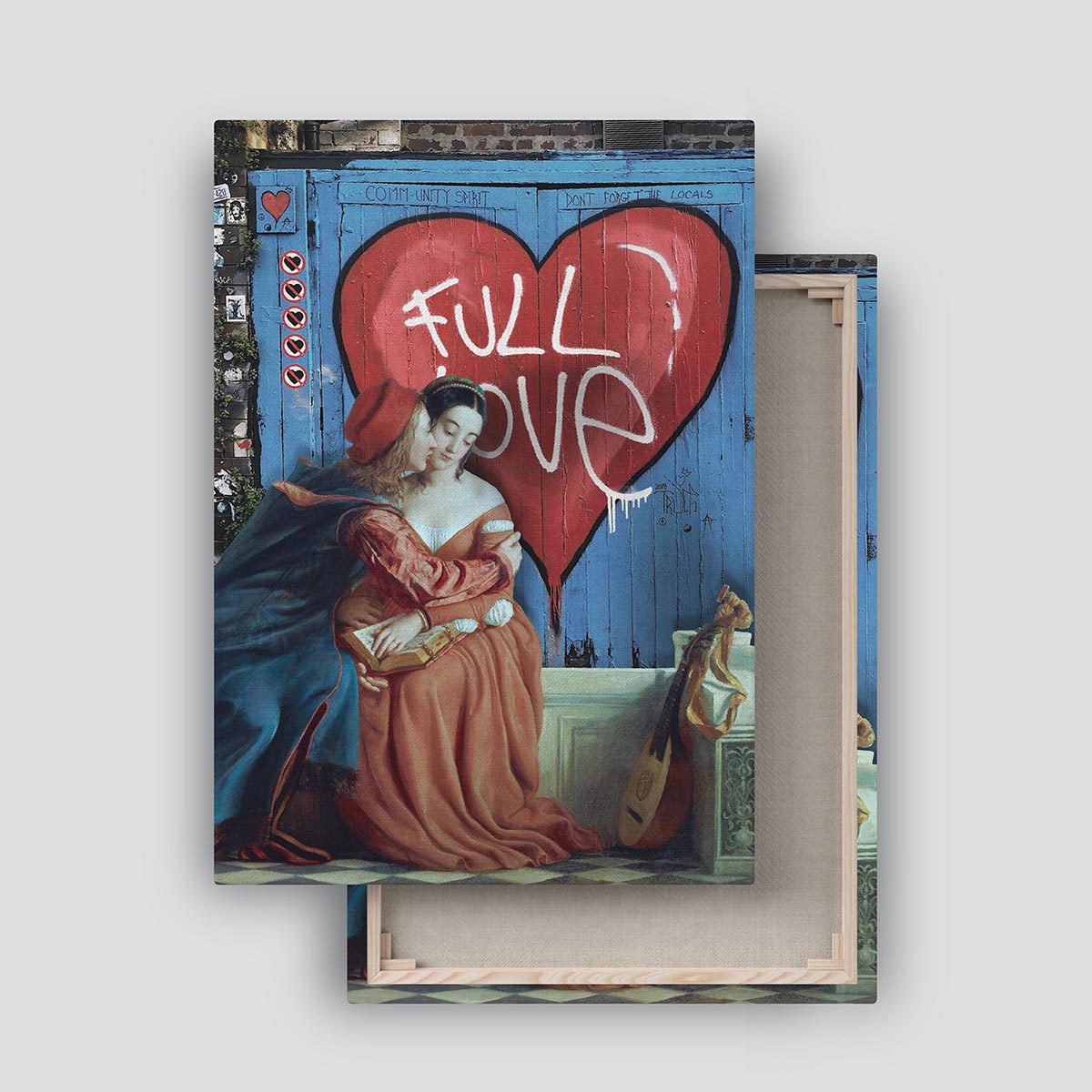 "Full Love" canvas print