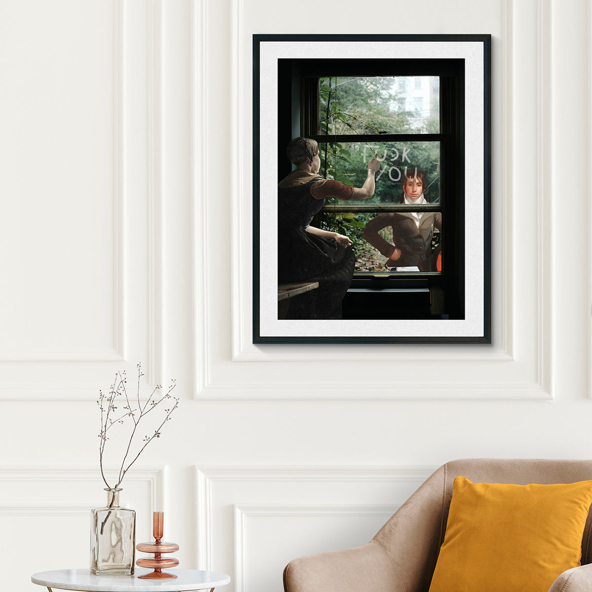 "A Kind Goodbye" canvas print