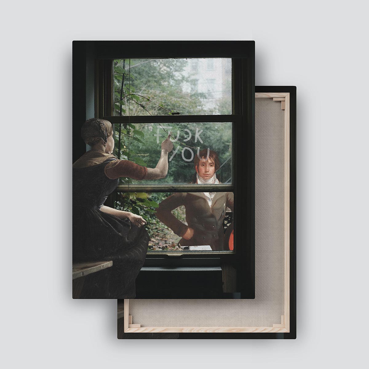 "A Kind Goodbye" canvas print