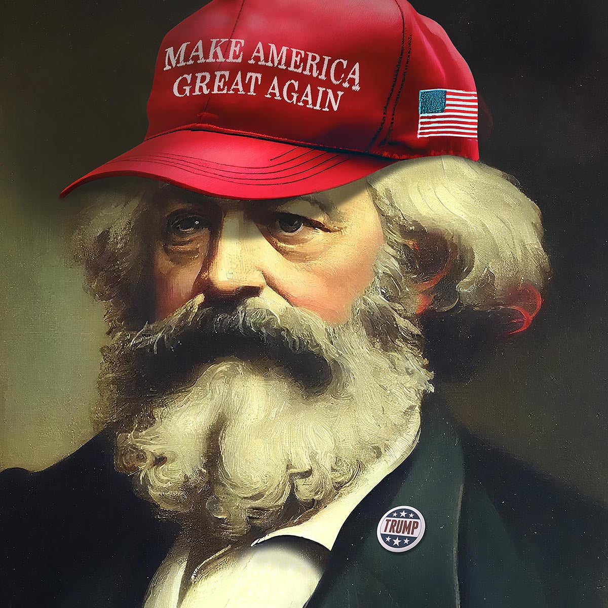 "Karl Great Again" canvas print
