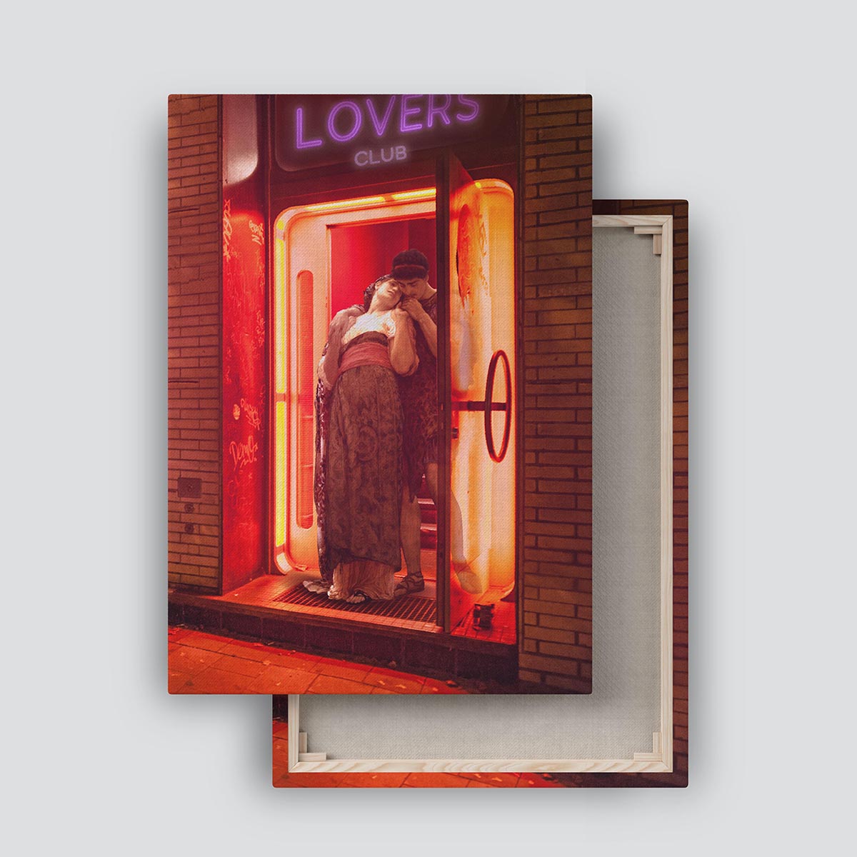 "Lovers Club" canvas print