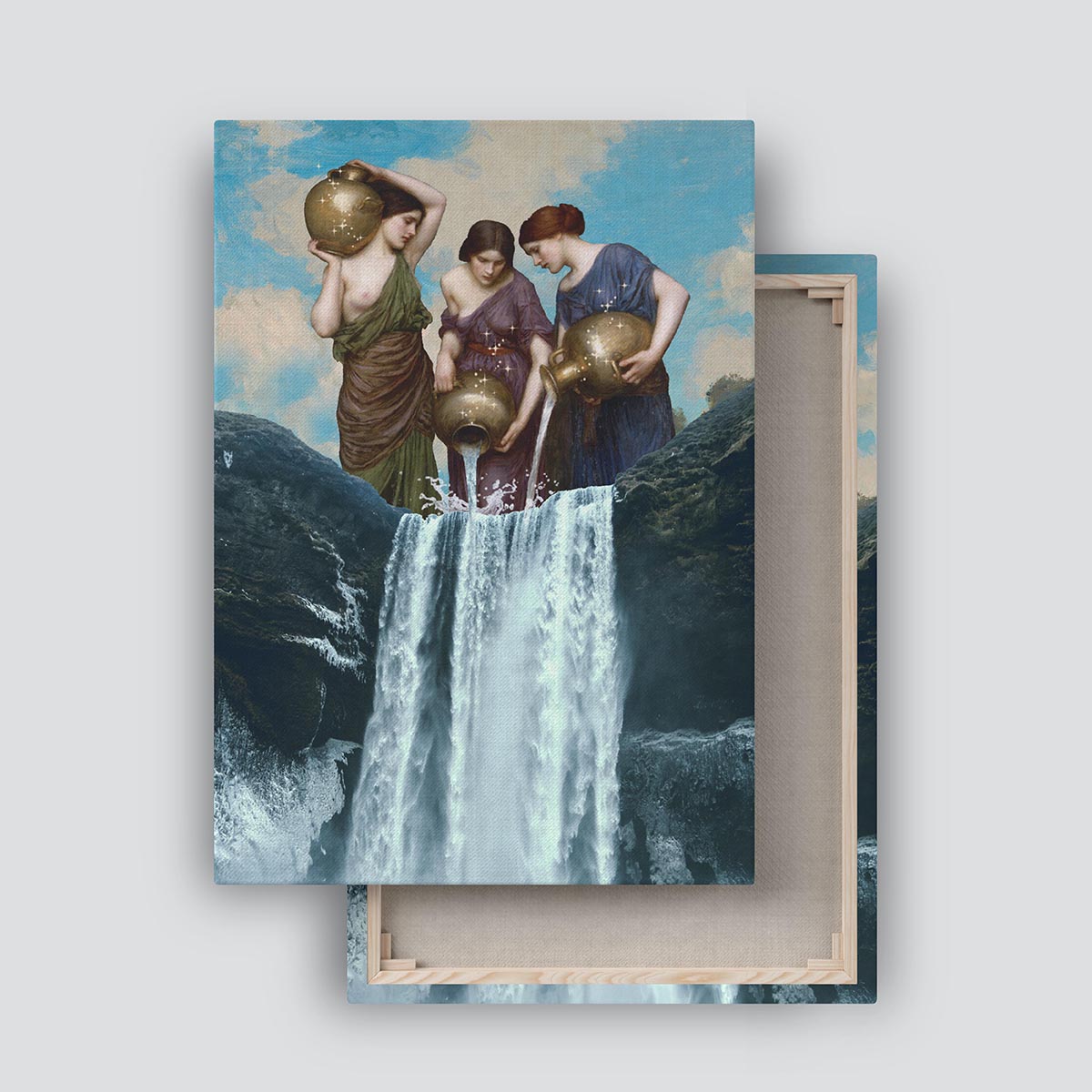 "Magic Waterfall" canvas print