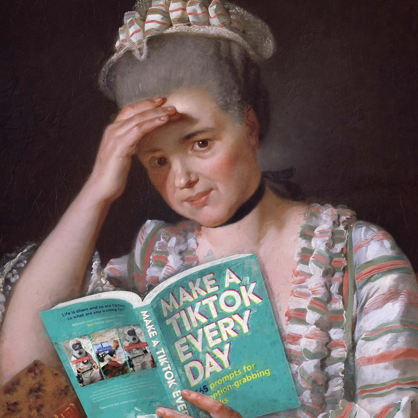 "Make A Tik Tok" canvas print