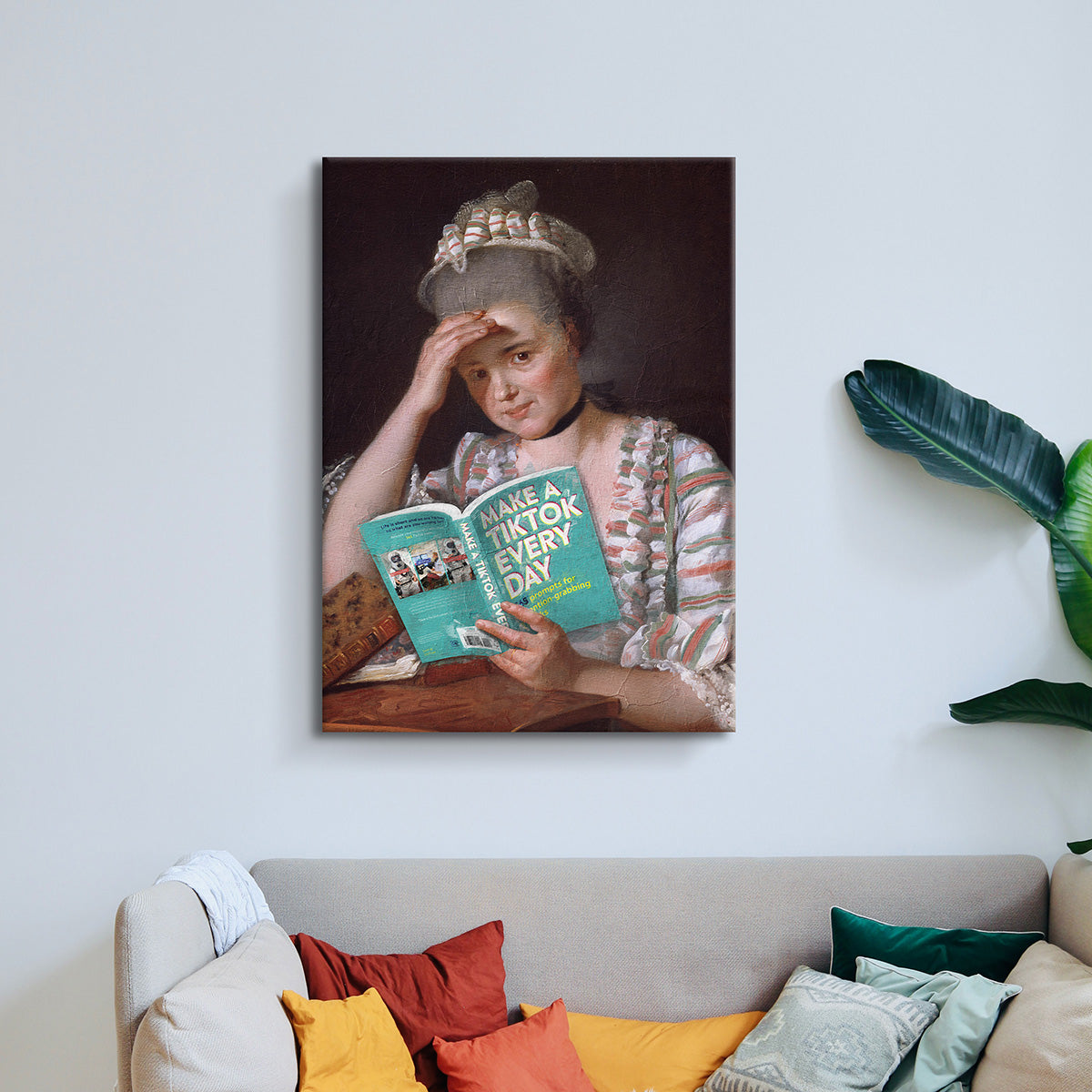 "Make A Tik Tok" canvas print