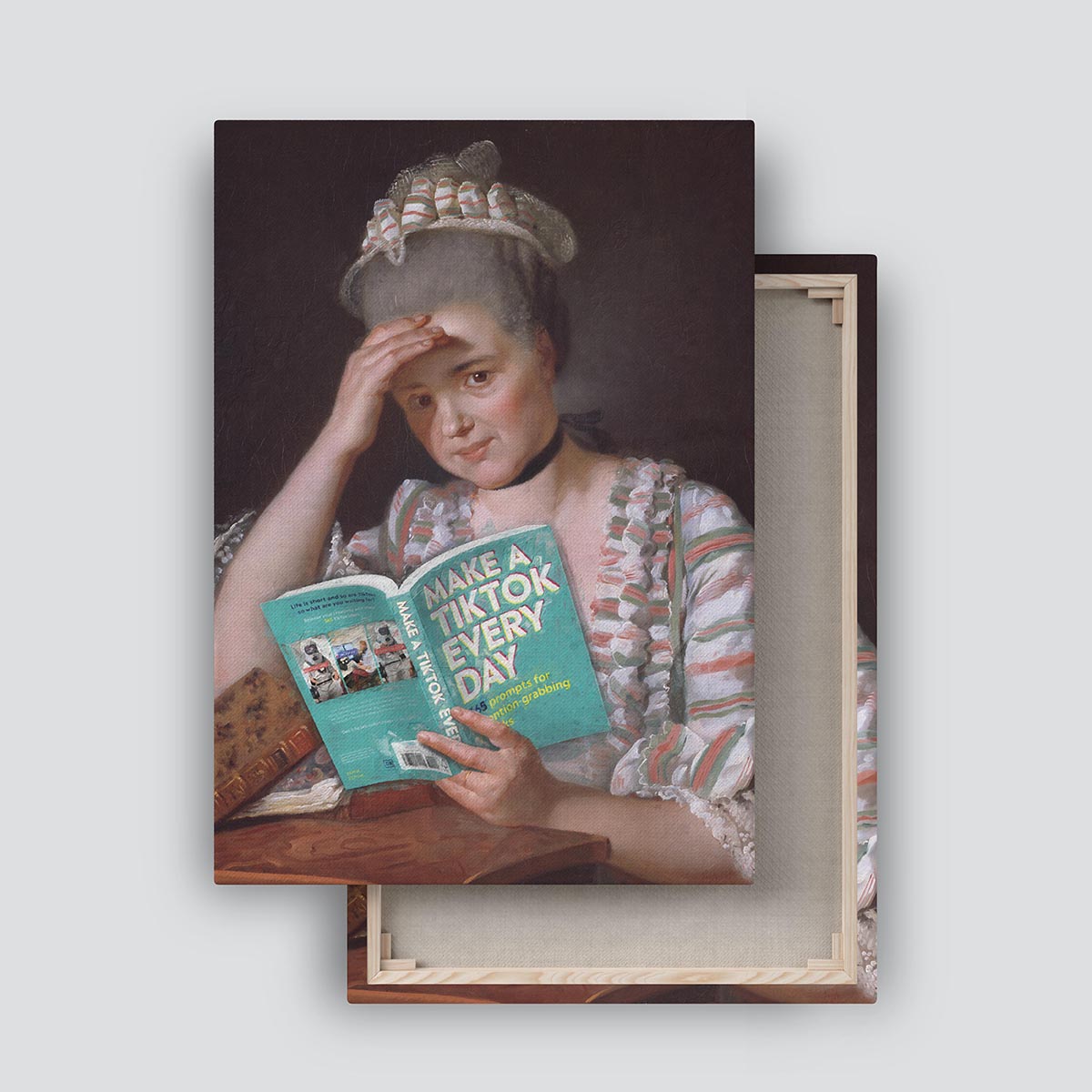 "Make A Tik Tok" canvas print