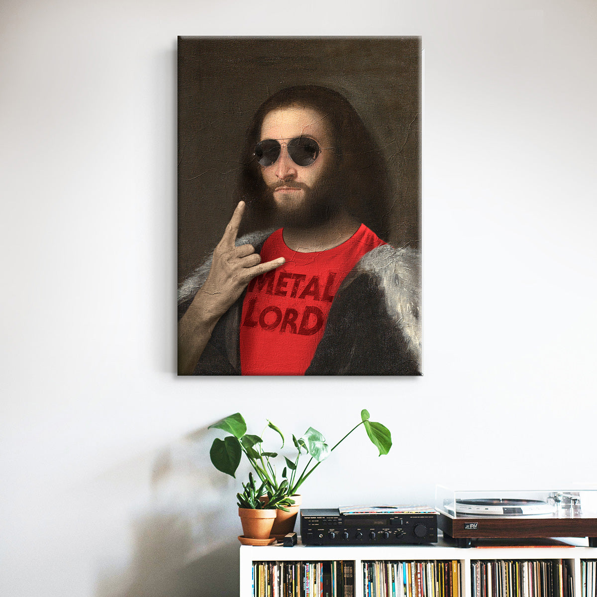 "Metal Lord" canvas print