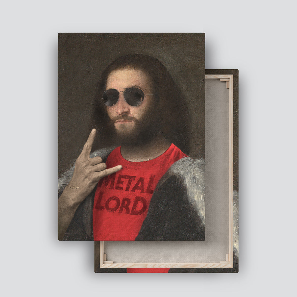 "Metal Lord" canvas print