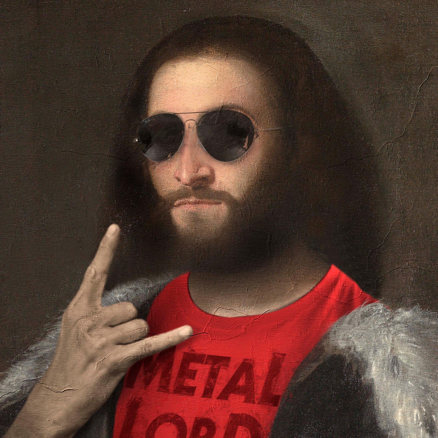 "Metal Lord" canvas print