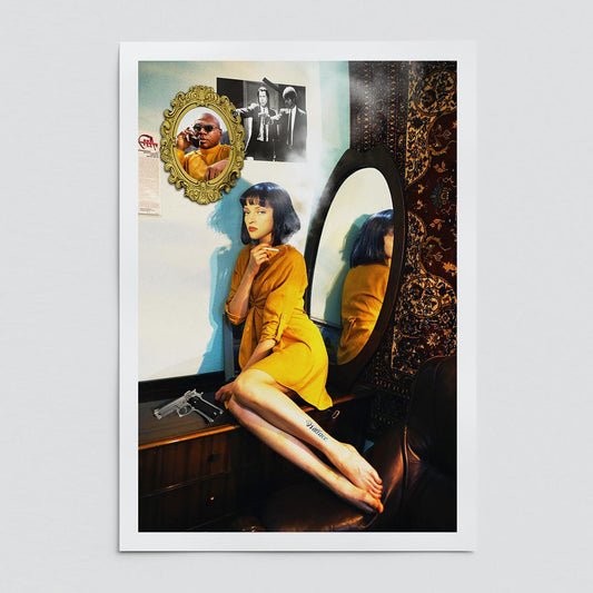 "Mia On Bedrom" fine art print