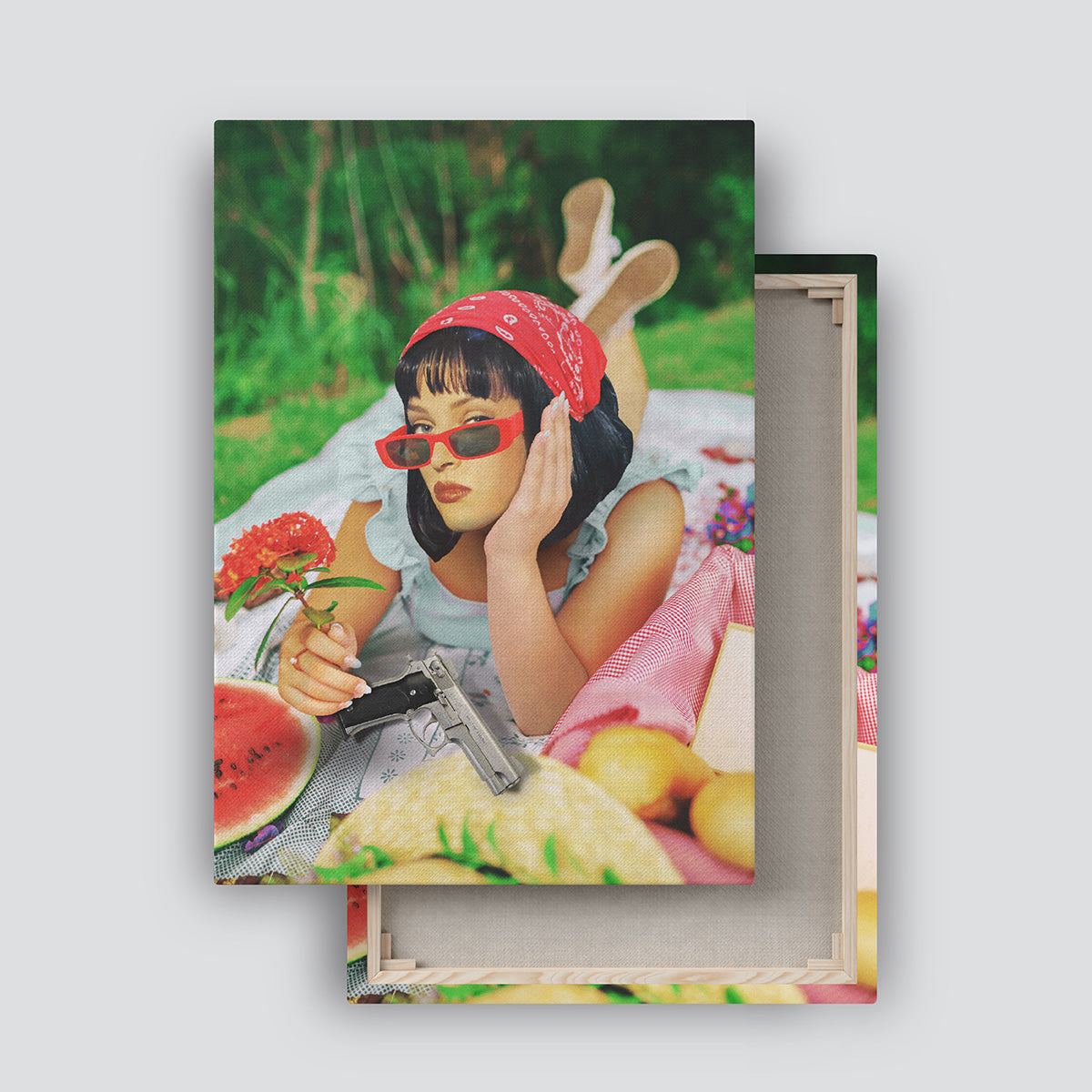 "Mia On Park" canvas print