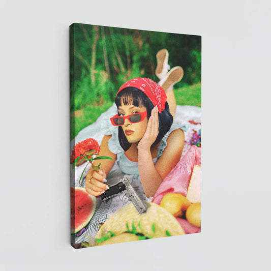 "Mia On Park" canvas print