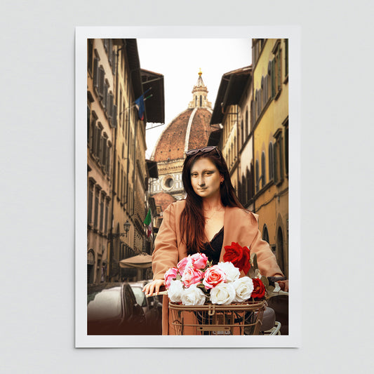 "Mona in Florence" fine art print