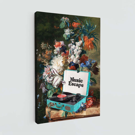 "Music Escape" canvas print