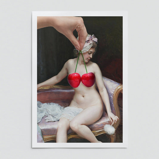 "My Little Cherries #1" fine art print