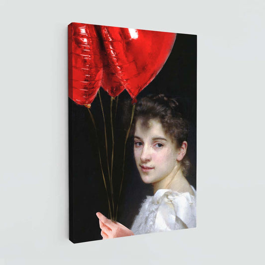 "My Lovely Ballons" canvas print