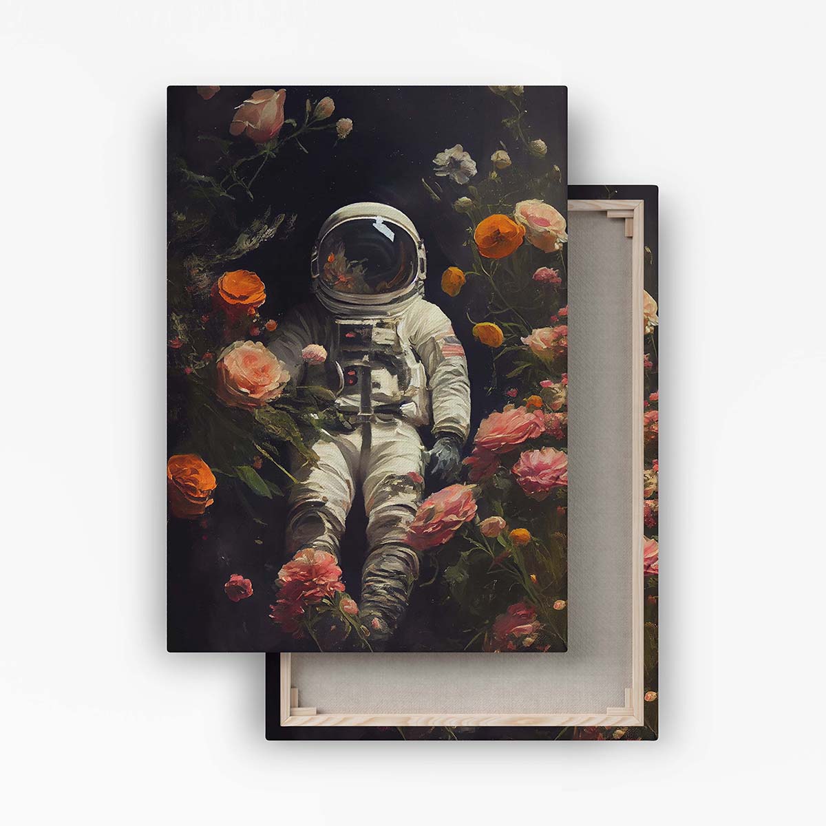 "My Space Garden" canvas print