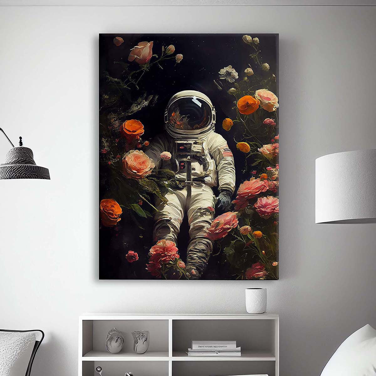 "My Space Garden" canvas print