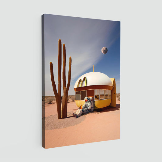 "My Space Meal" canvas print